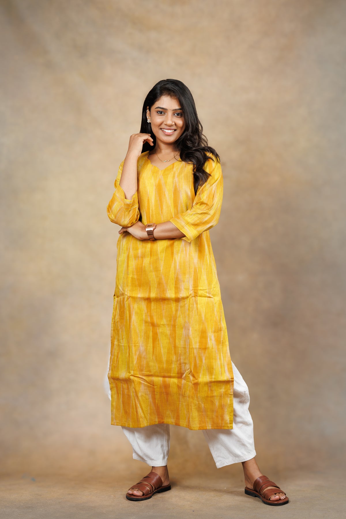 Everyday Kurti - Yellow