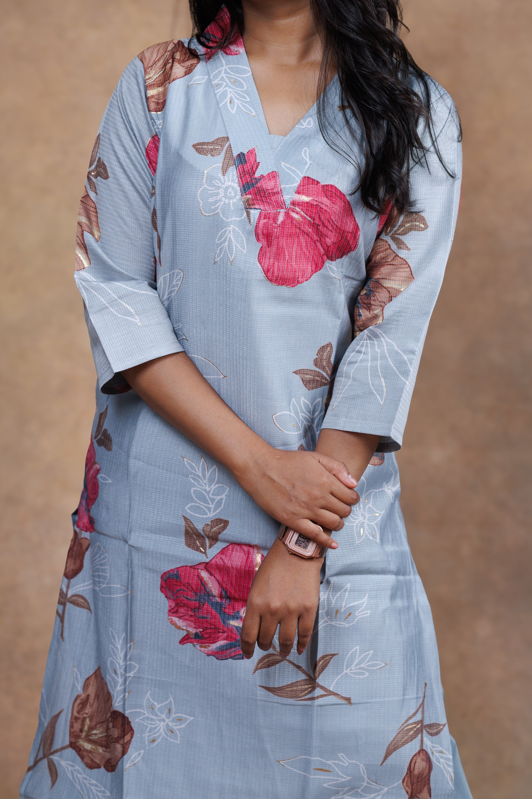 Bloom Grey Co-ord Set