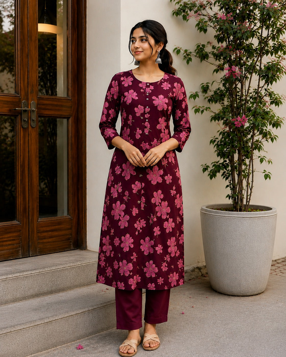 Mulberry Bloom Co-ord Set