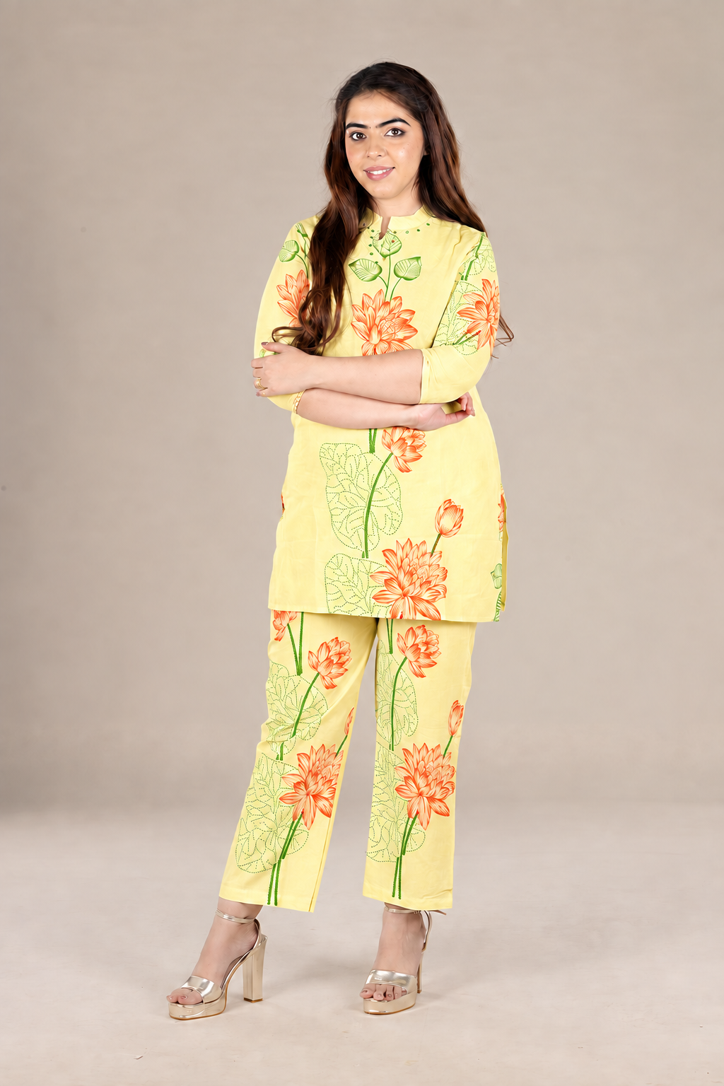 Pastel Yellow Co-Ord Set