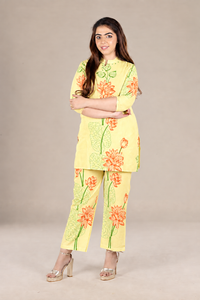 Pastel Yellow Co-Ord Set