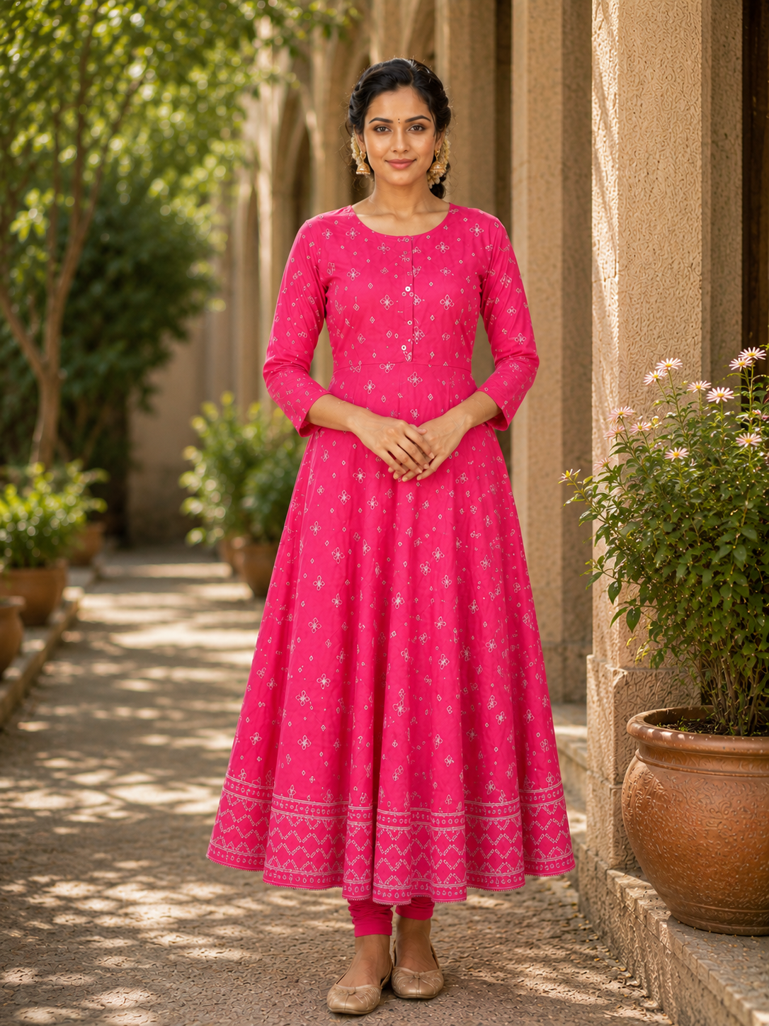 Flared Kurti - Rani
