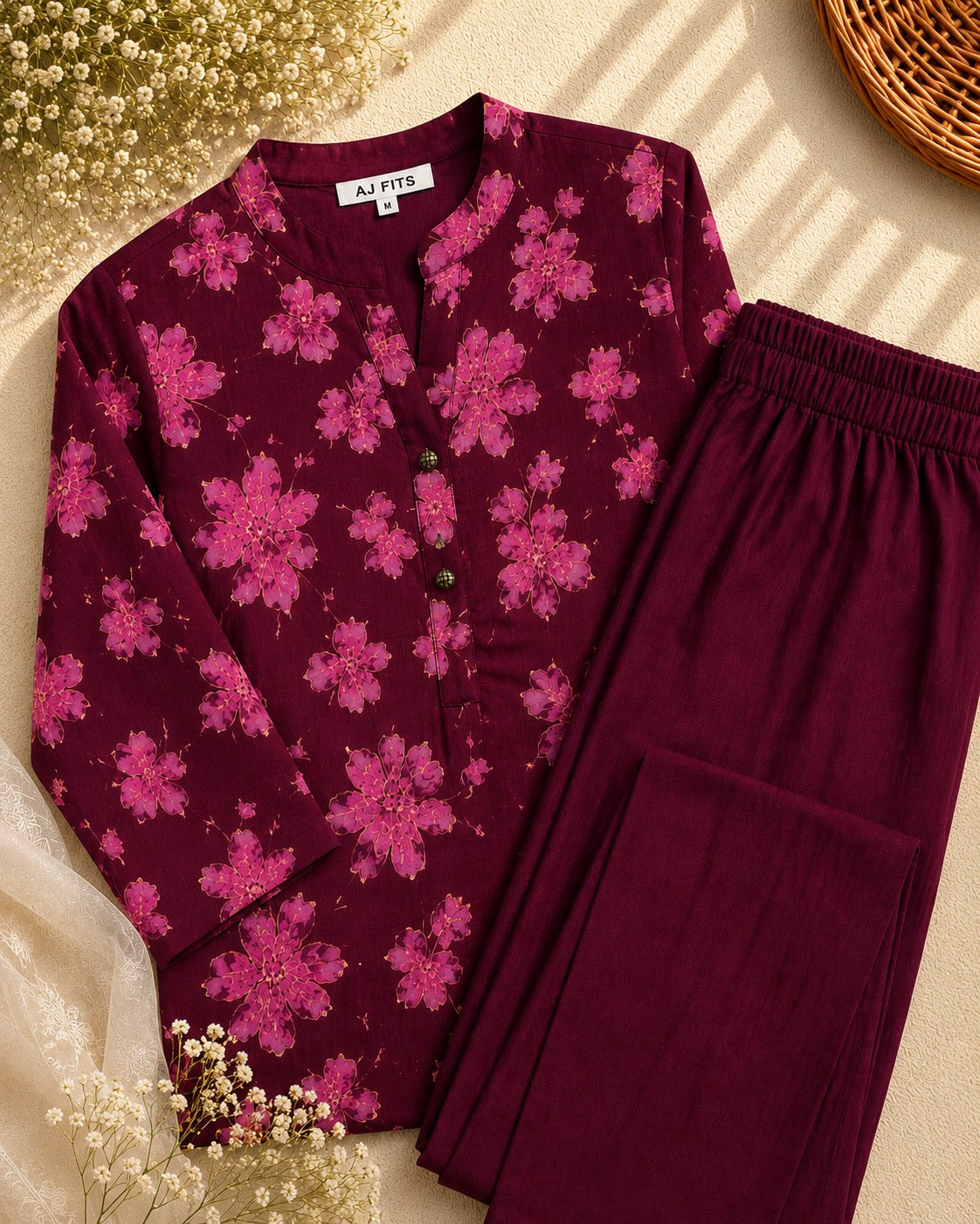 Mulberry Bloom Co-ord Set
