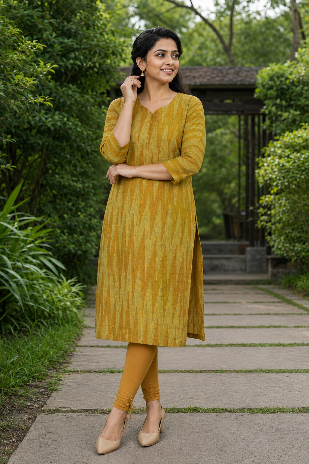 Everyday Kurti - Yellow