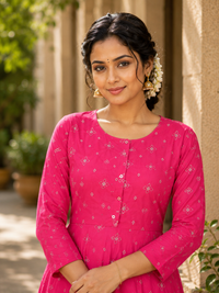 Flared Kurti - Rani