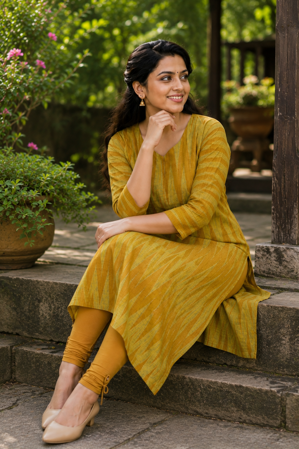 Everyday Kurti - Yellow