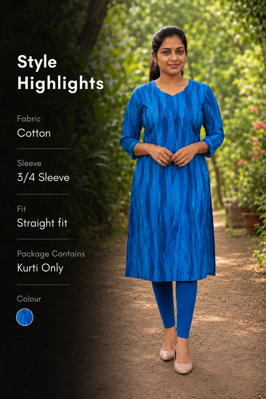 Everyday Kurti - Blue
