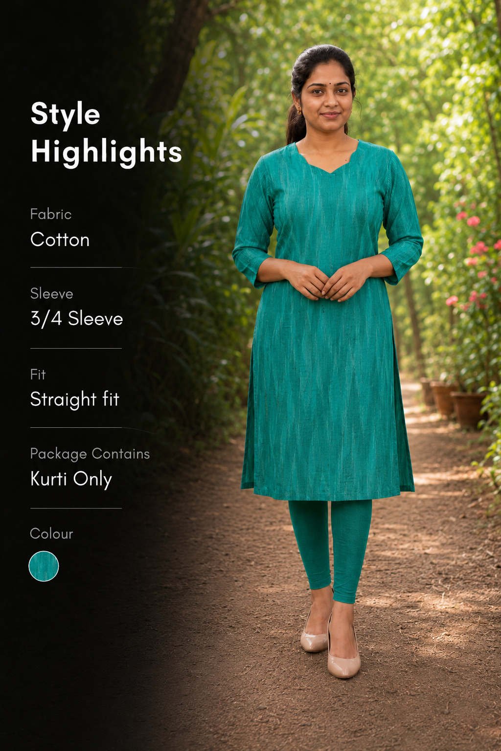 Everyday Kurti - Green