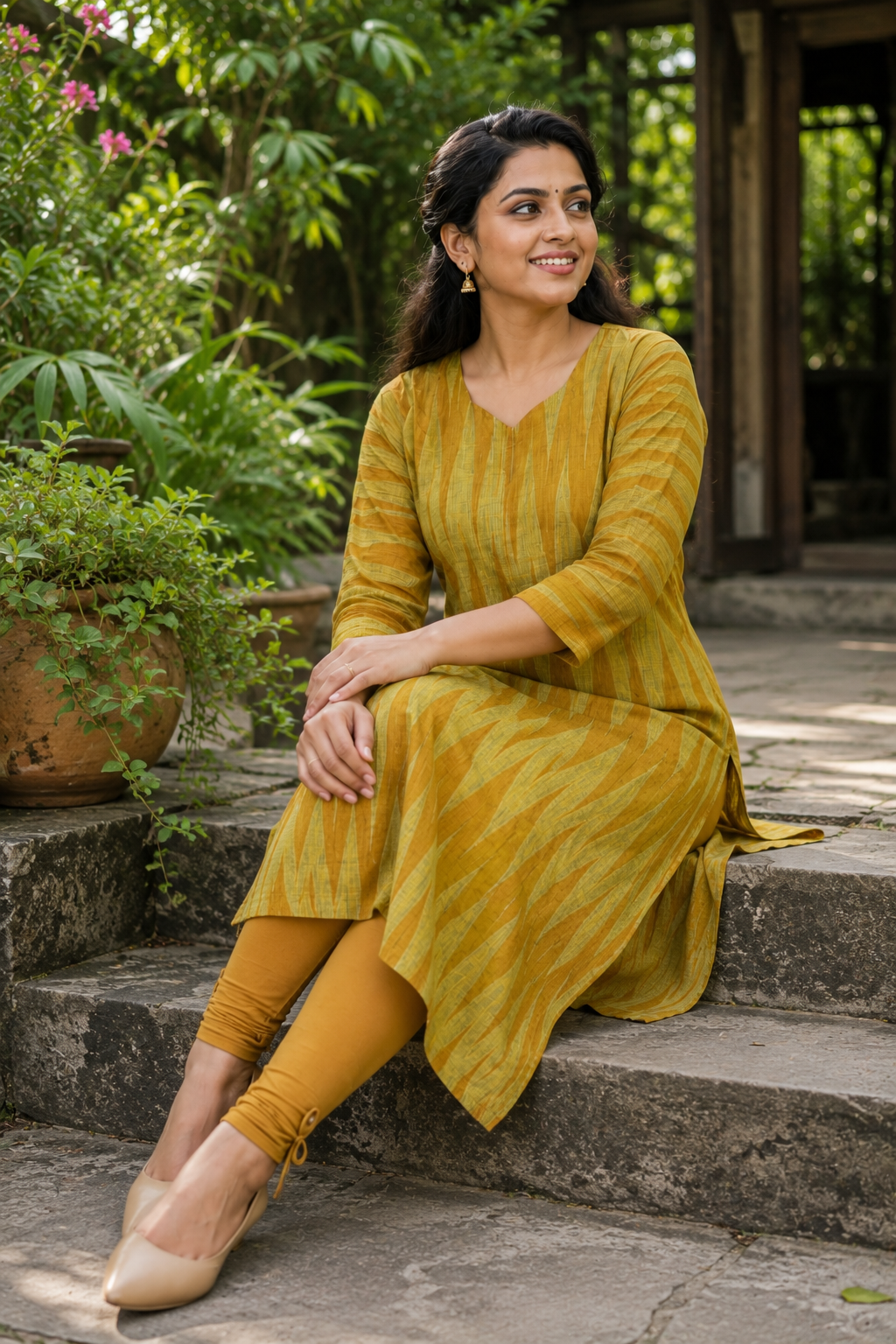 Everyday Kurti - Yellow