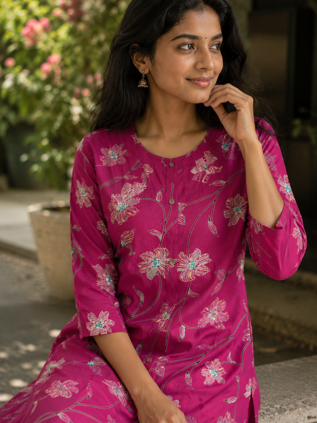 Rani Pink Floral Co-ords