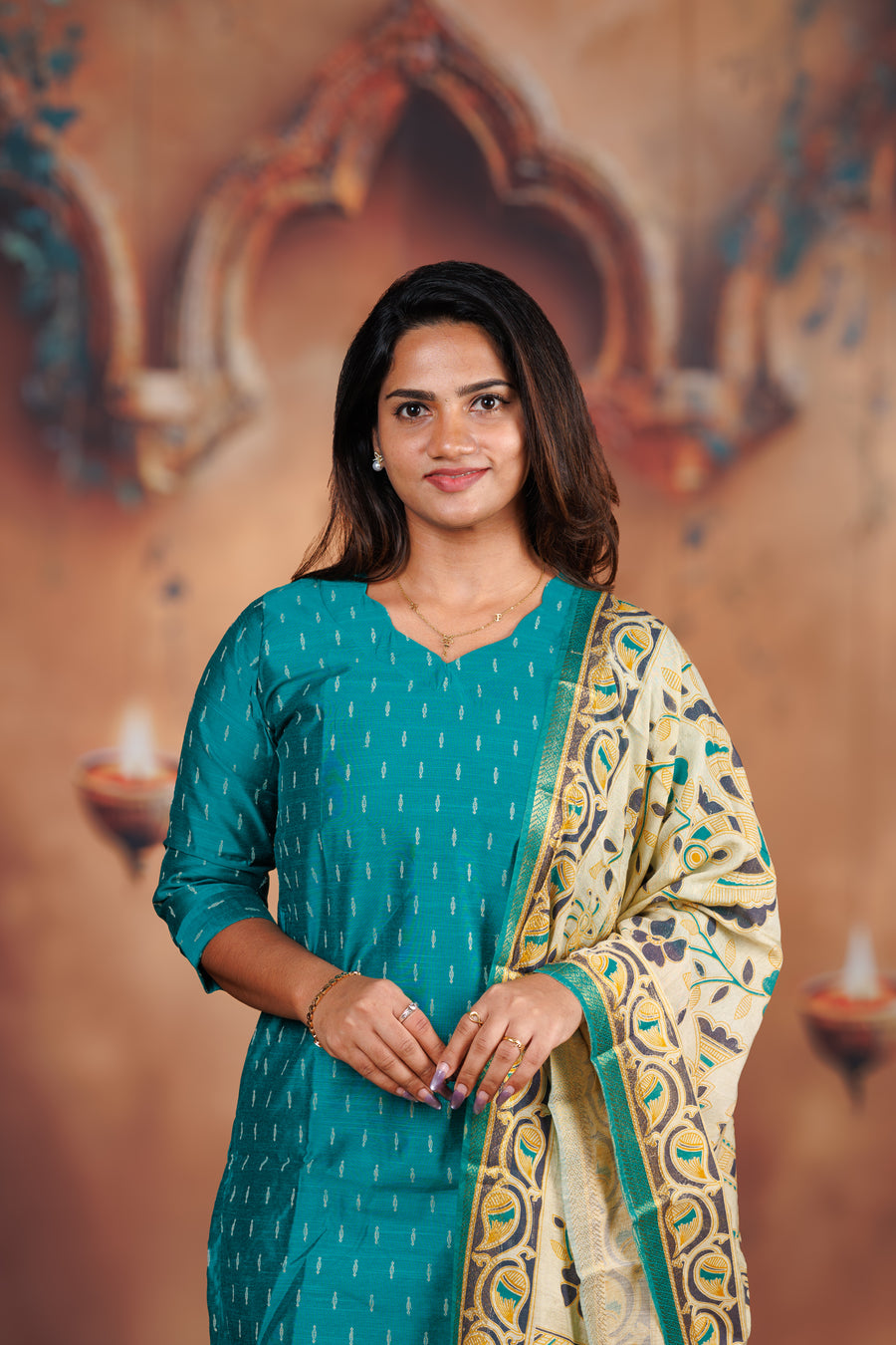 Raw Silk - Rama Green