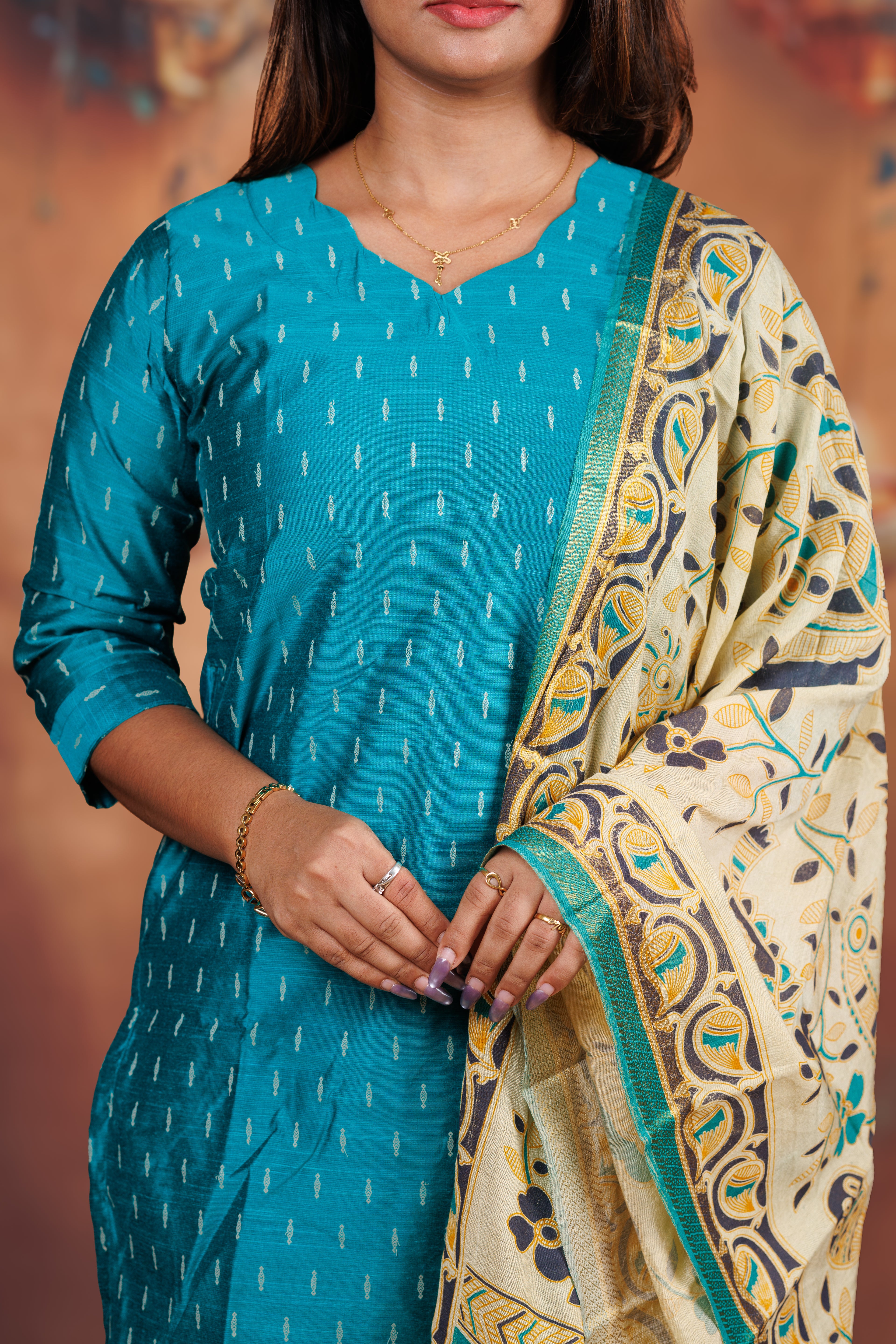 Raw Silk - Rama Green
