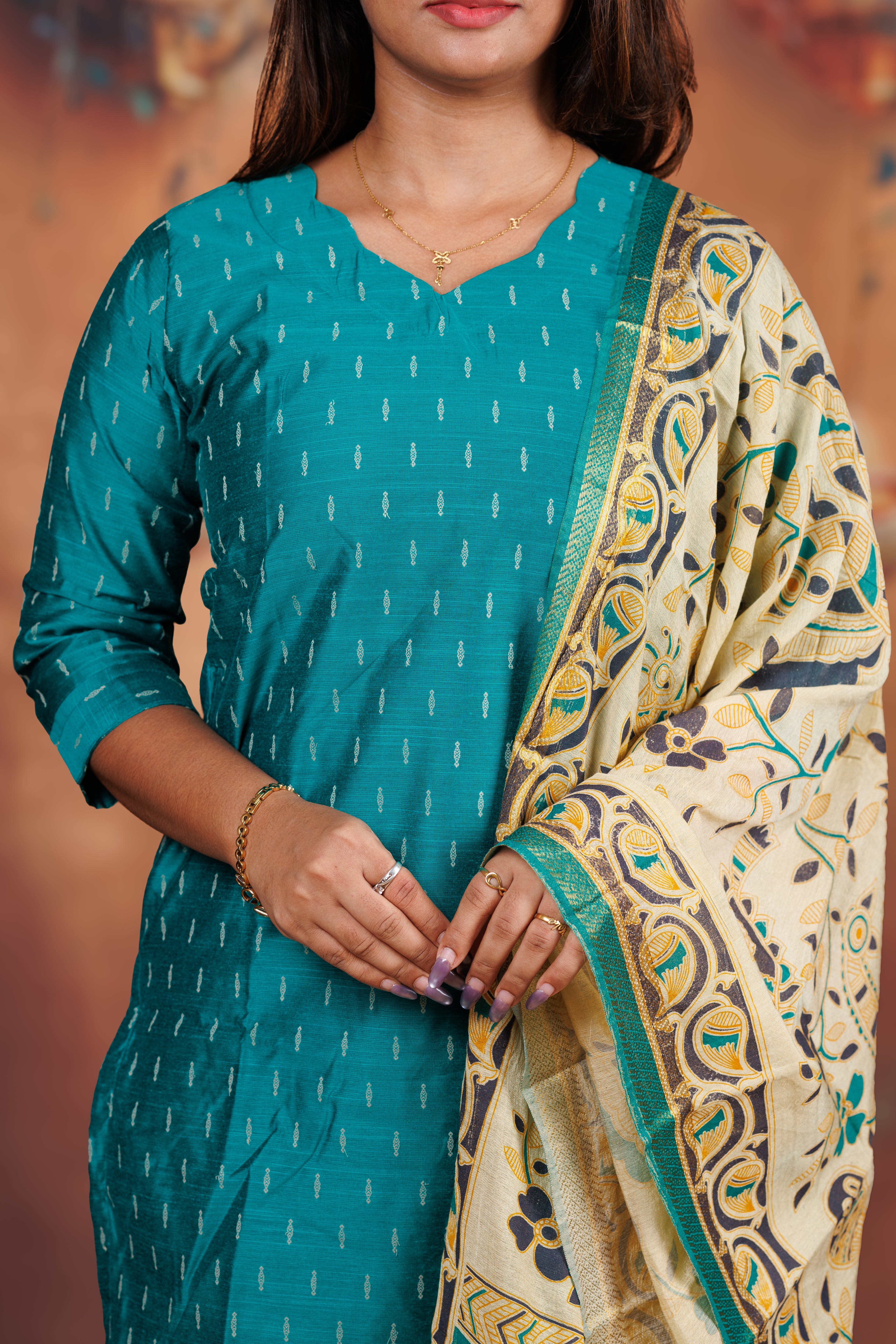 Raw Silk - Rama Green