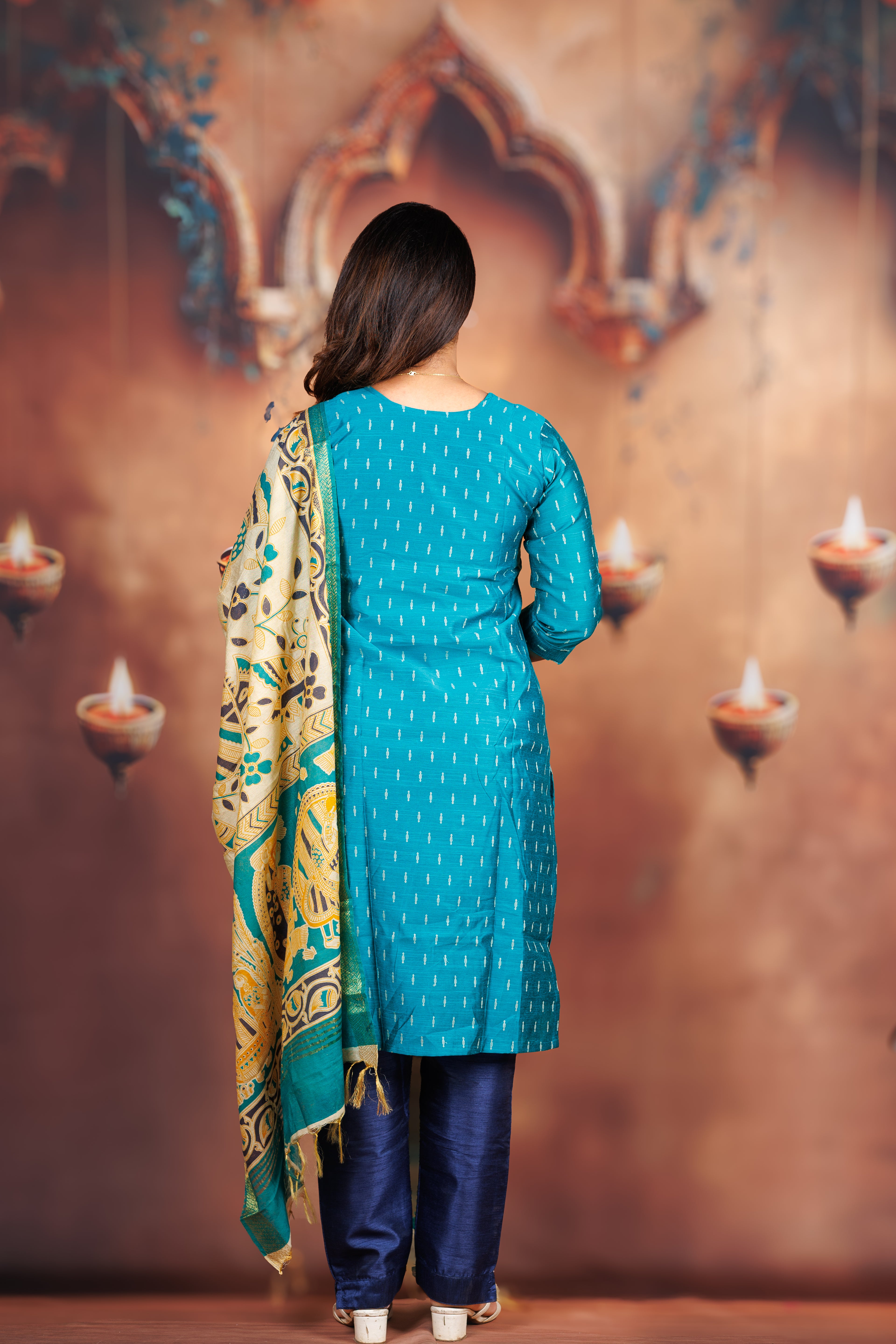 Raw Silk - Rama Green