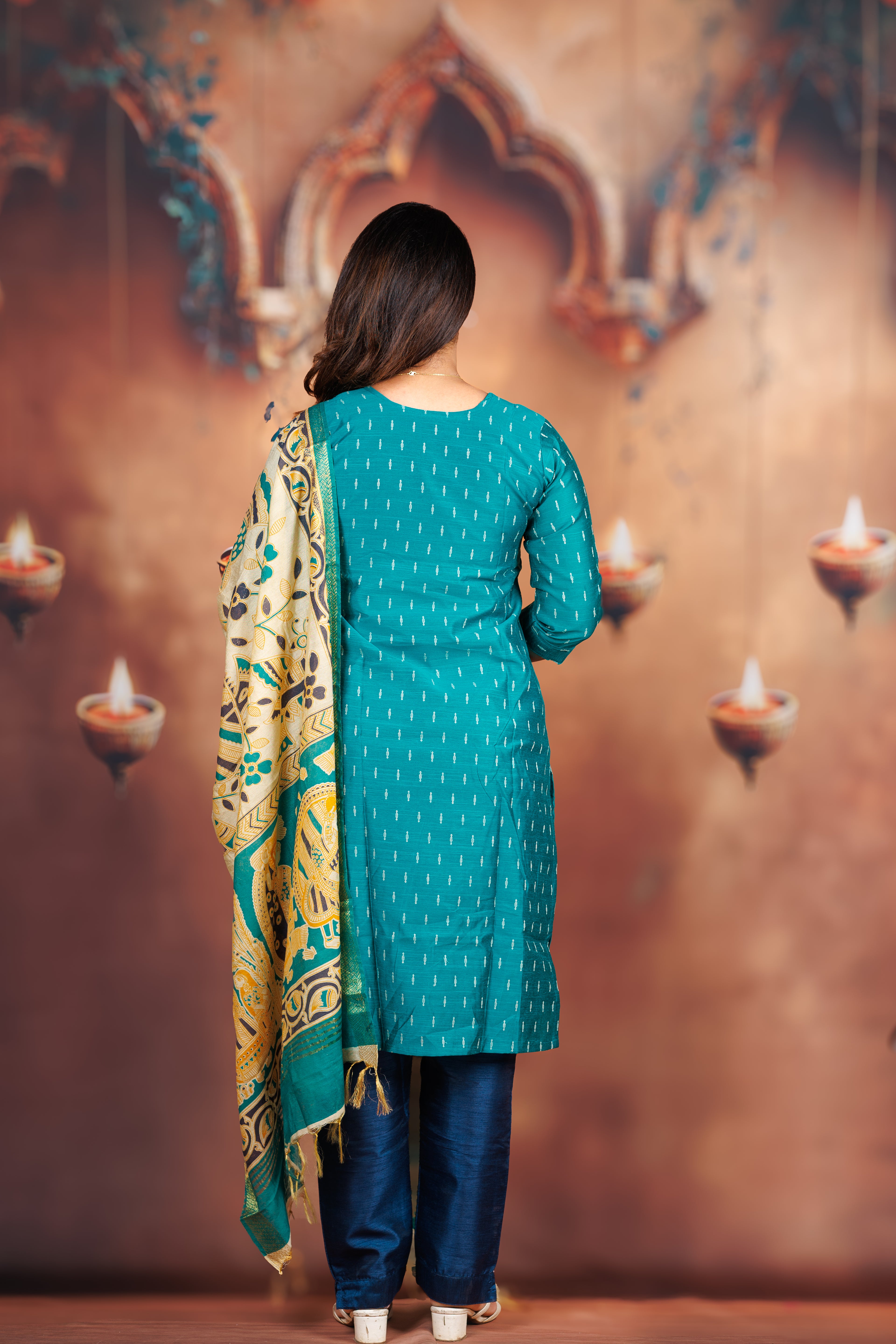 Raw Silk - Rama Green