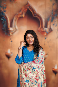 Raw Silk - Sky Blue