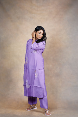 Lavendar Floral Co-ord Set