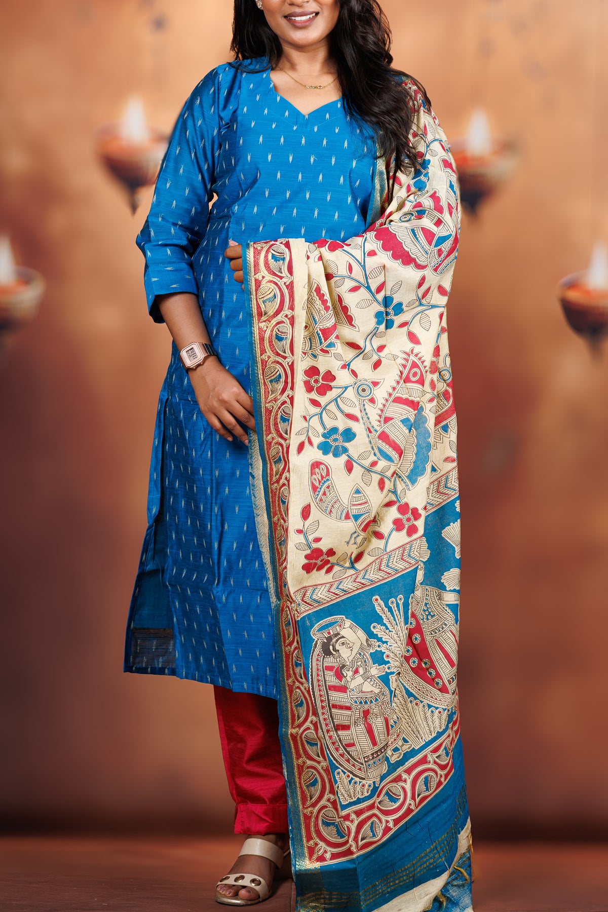 Raw Silk - Sky Blue