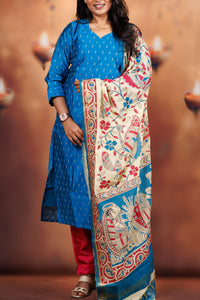 Raw Silk - Sky Blue