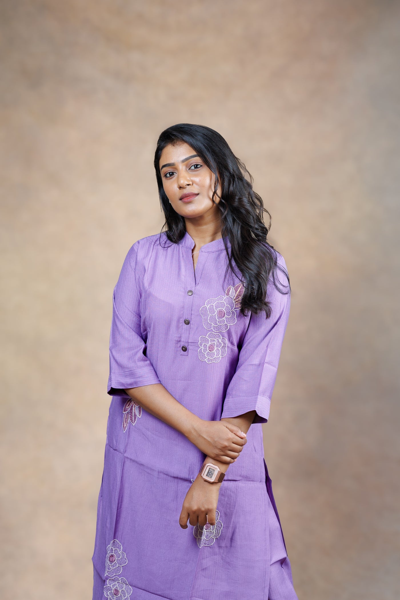 Lavendar Floral Co-ord Set