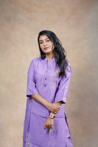 Lavendar Floral Co-ord Set