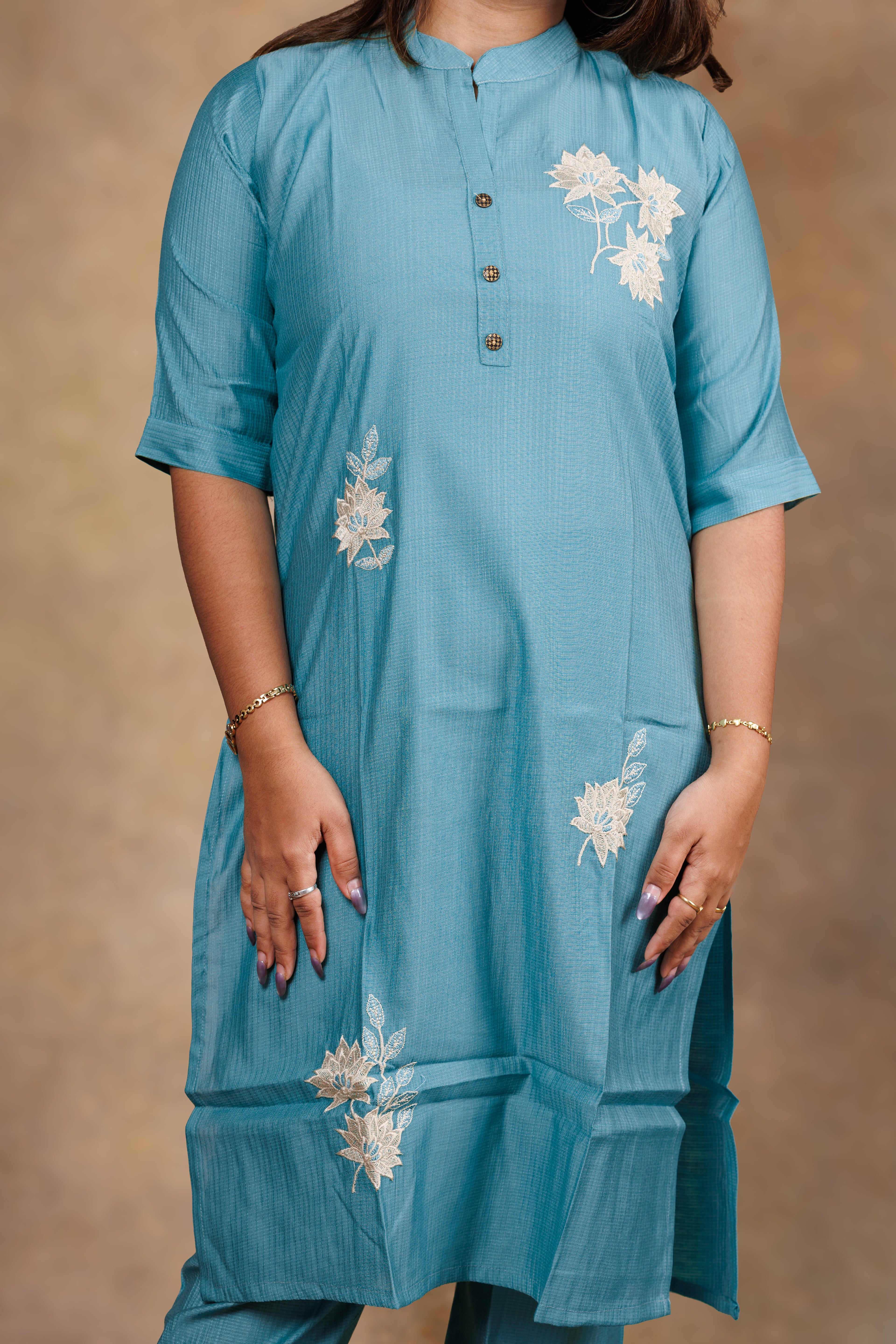 Aqua Bloom Co-Ord