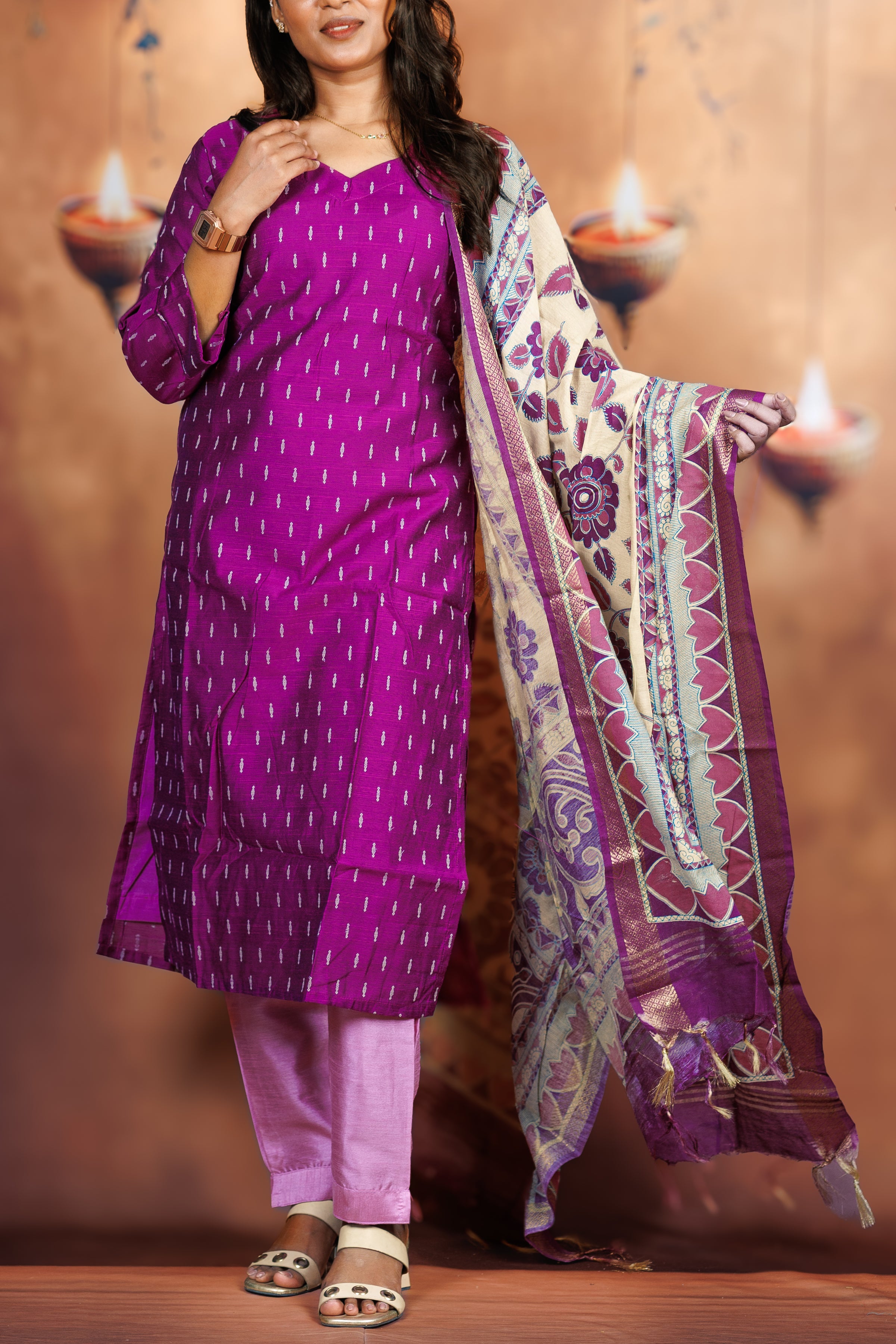 Raw Silk - Purple