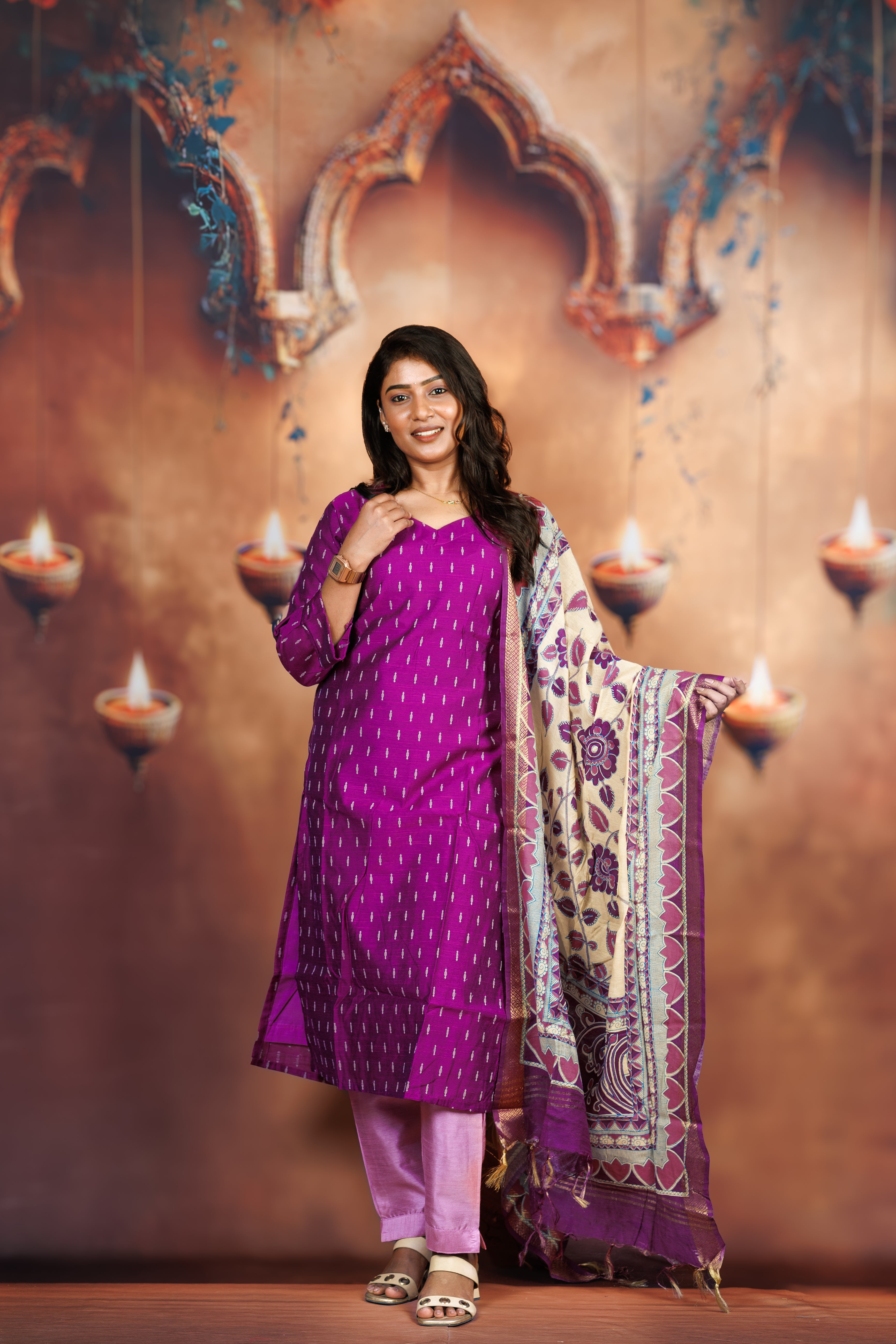 Raw Silk - Purple