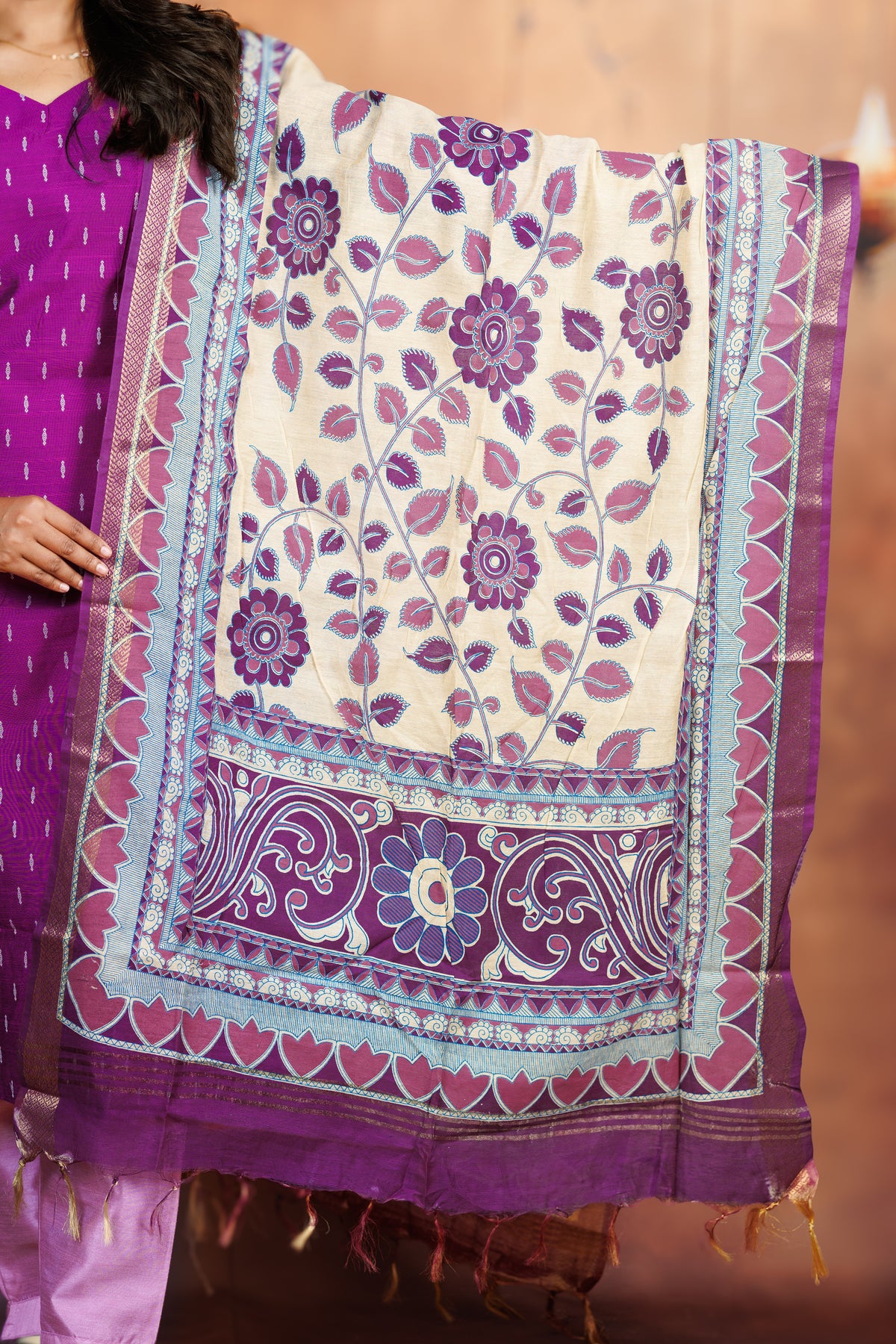 Raw Silk - Purple