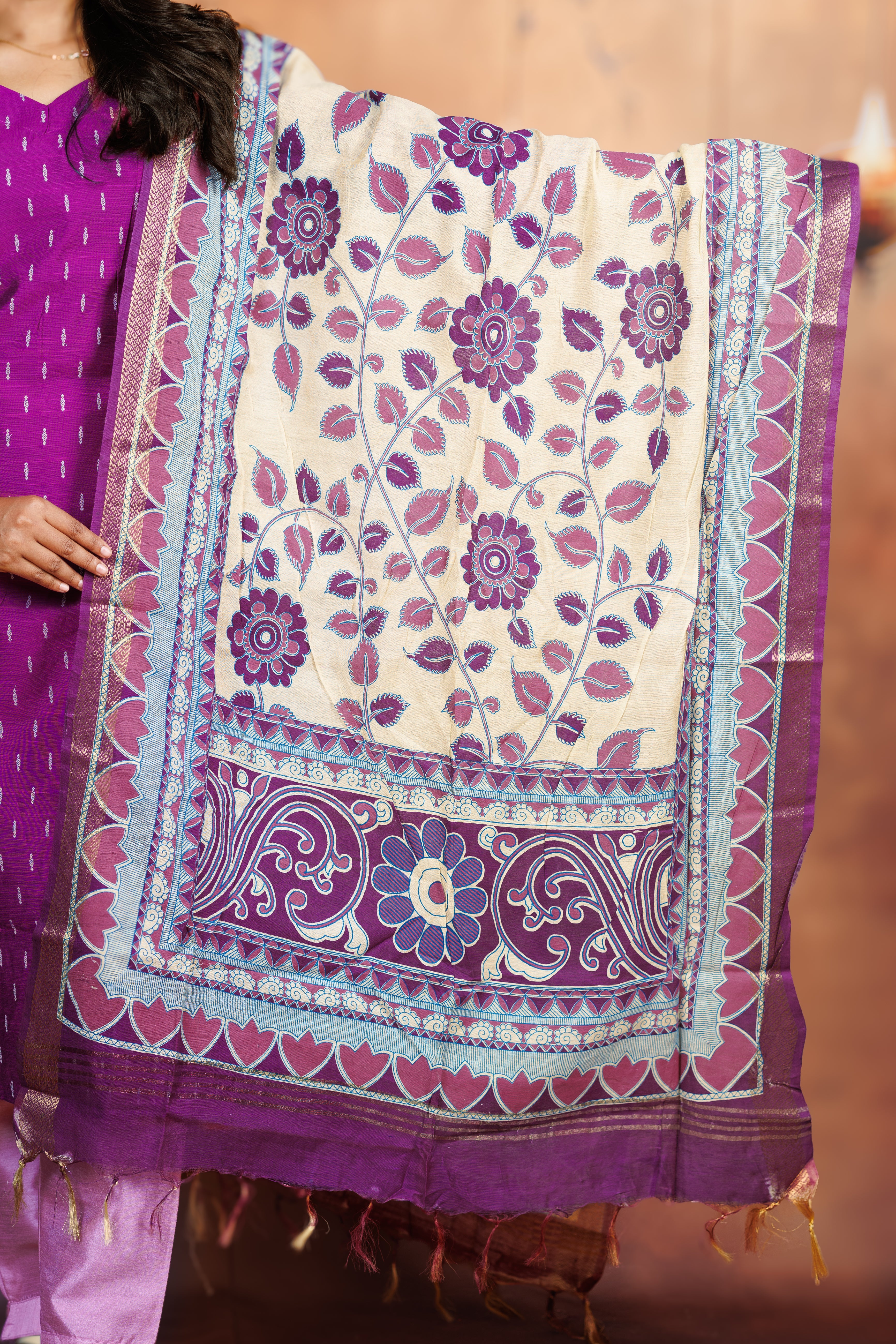 Raw Silk - Purple