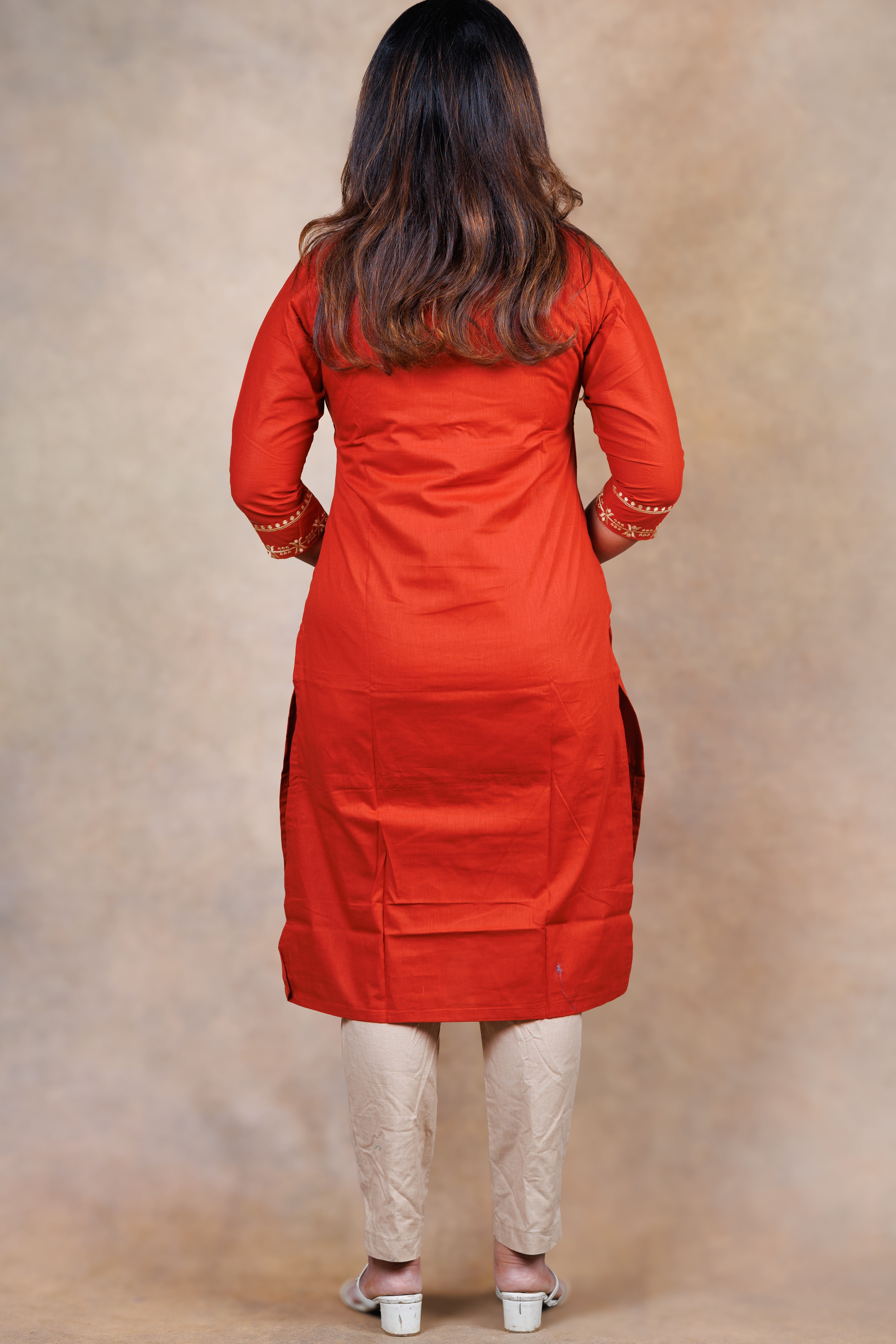 Everyday Wear Kurti - Maroon