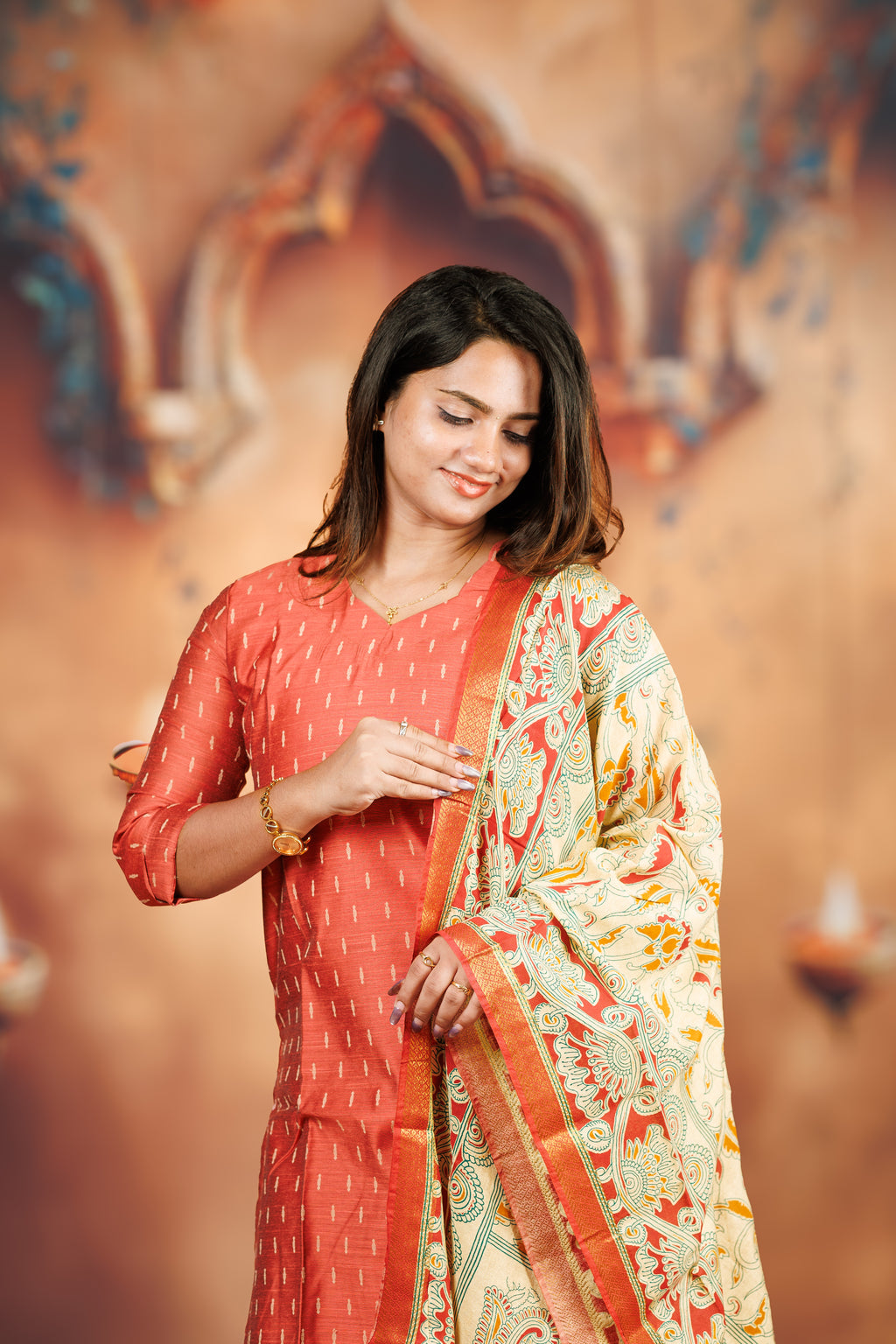 Raw Silk - Peach