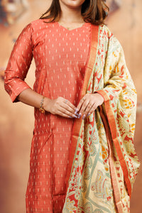 Raw Silk - Peach