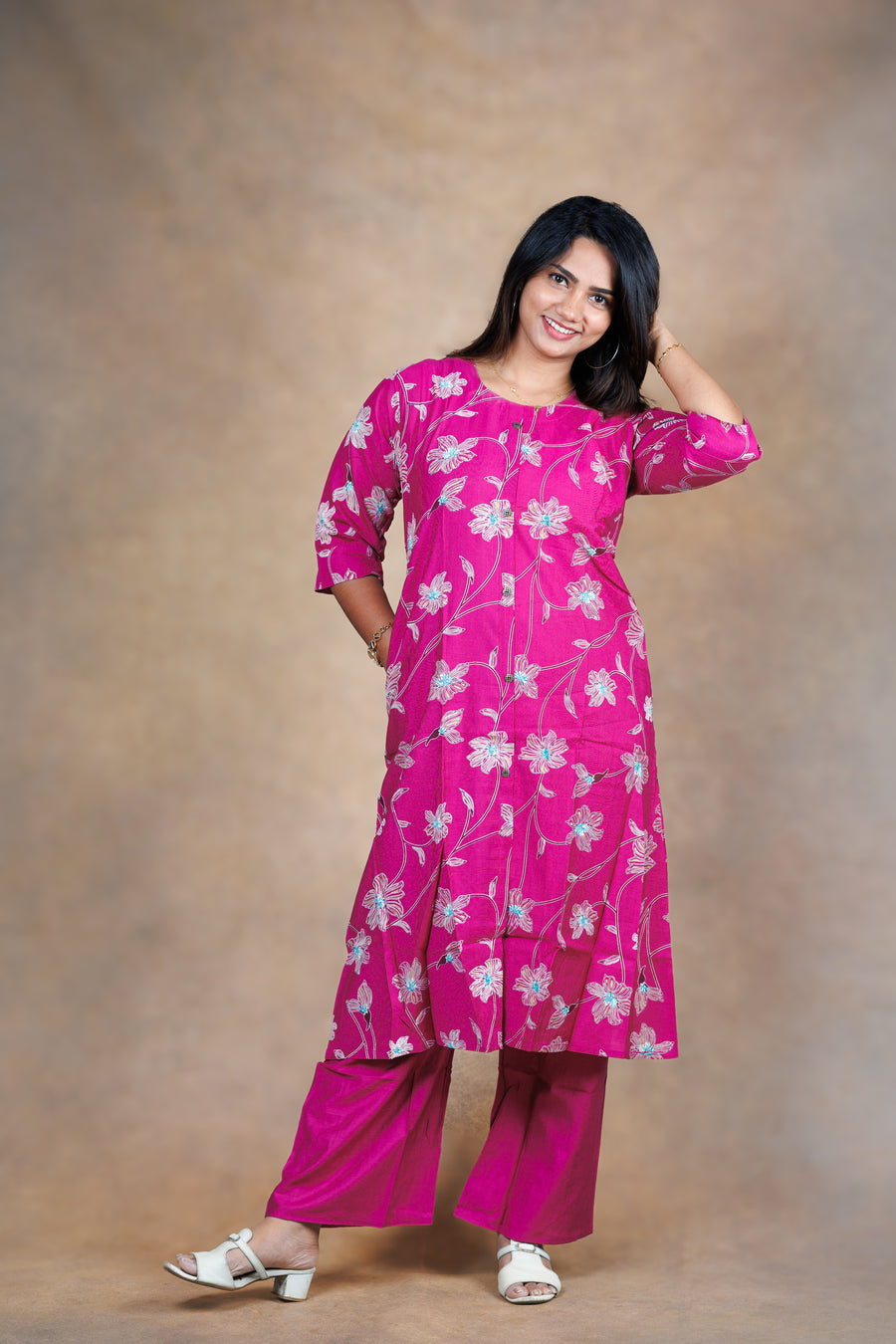 Rani Pink Floral Co-ords