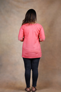 Everyday Short Kurti - Orange
