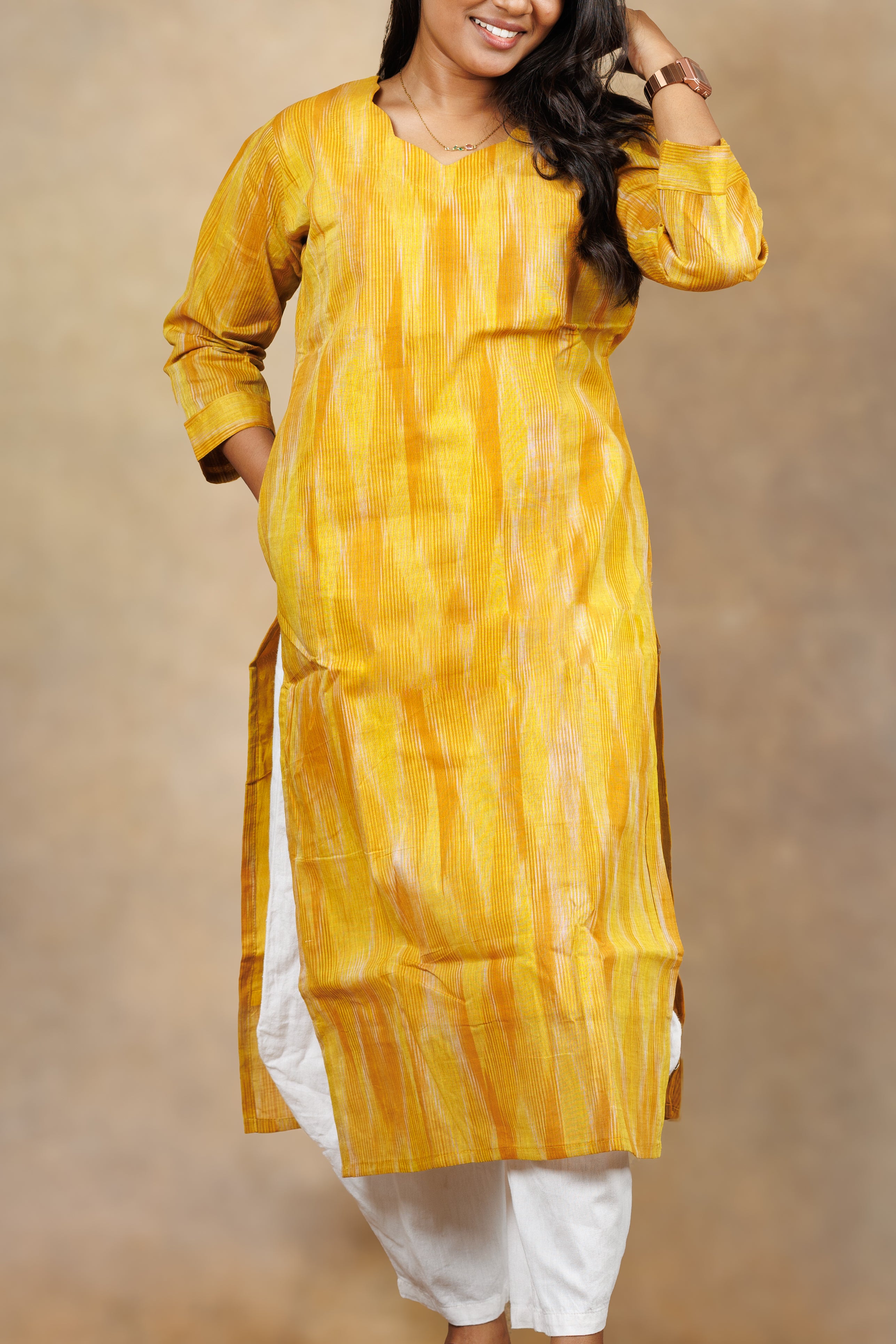 Everyday Kurti - Yellow