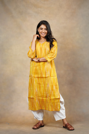 Everyday Kurti - Yellow