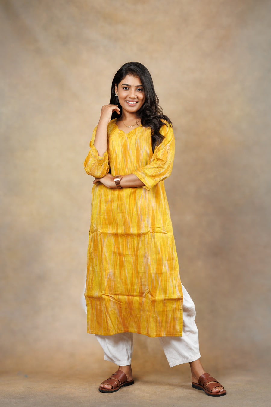 Everyday Kurti - Yellow