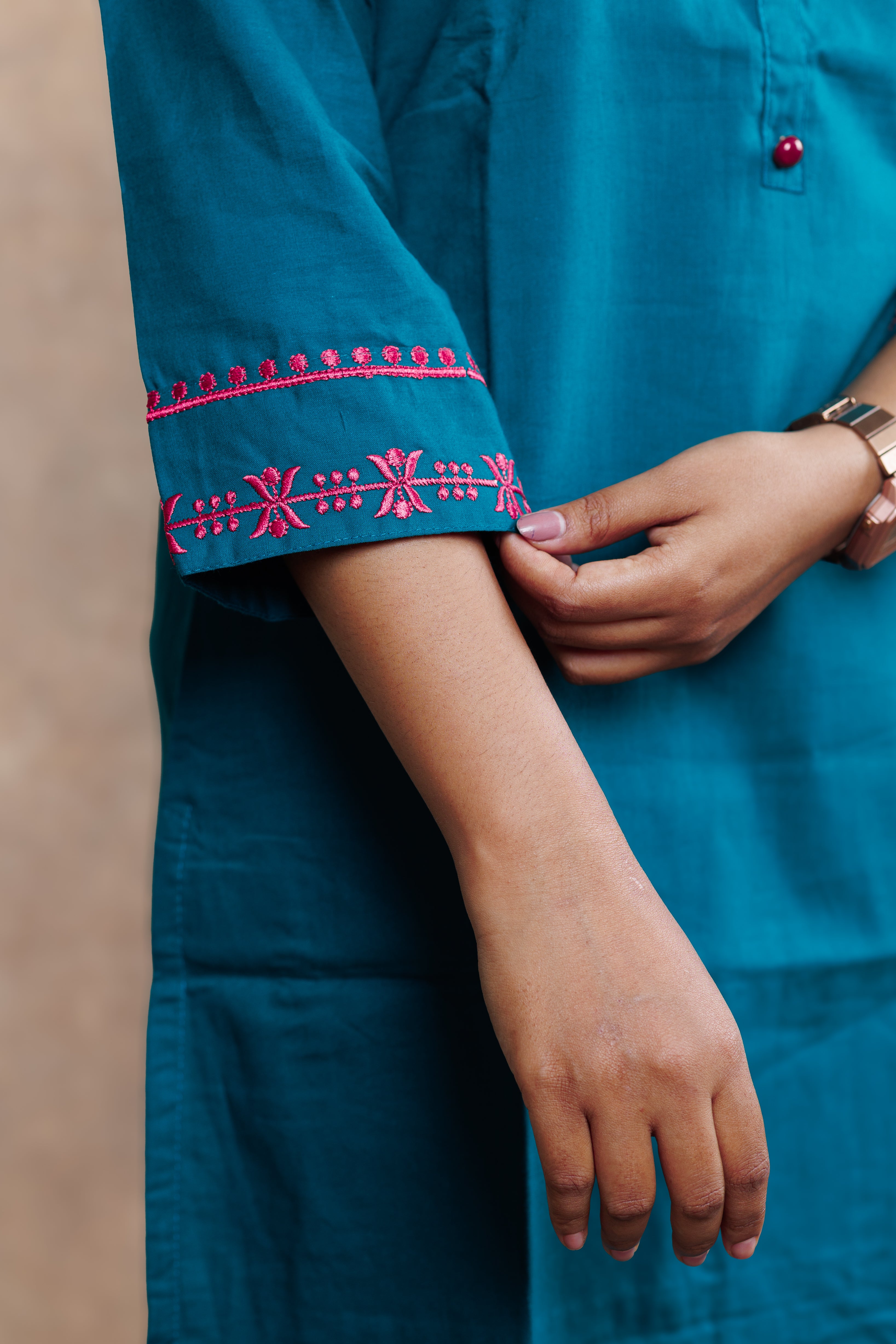Everyday wear kurti- Turquoise