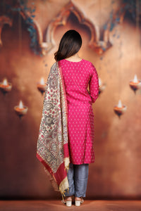 Raw Silk - Majenta