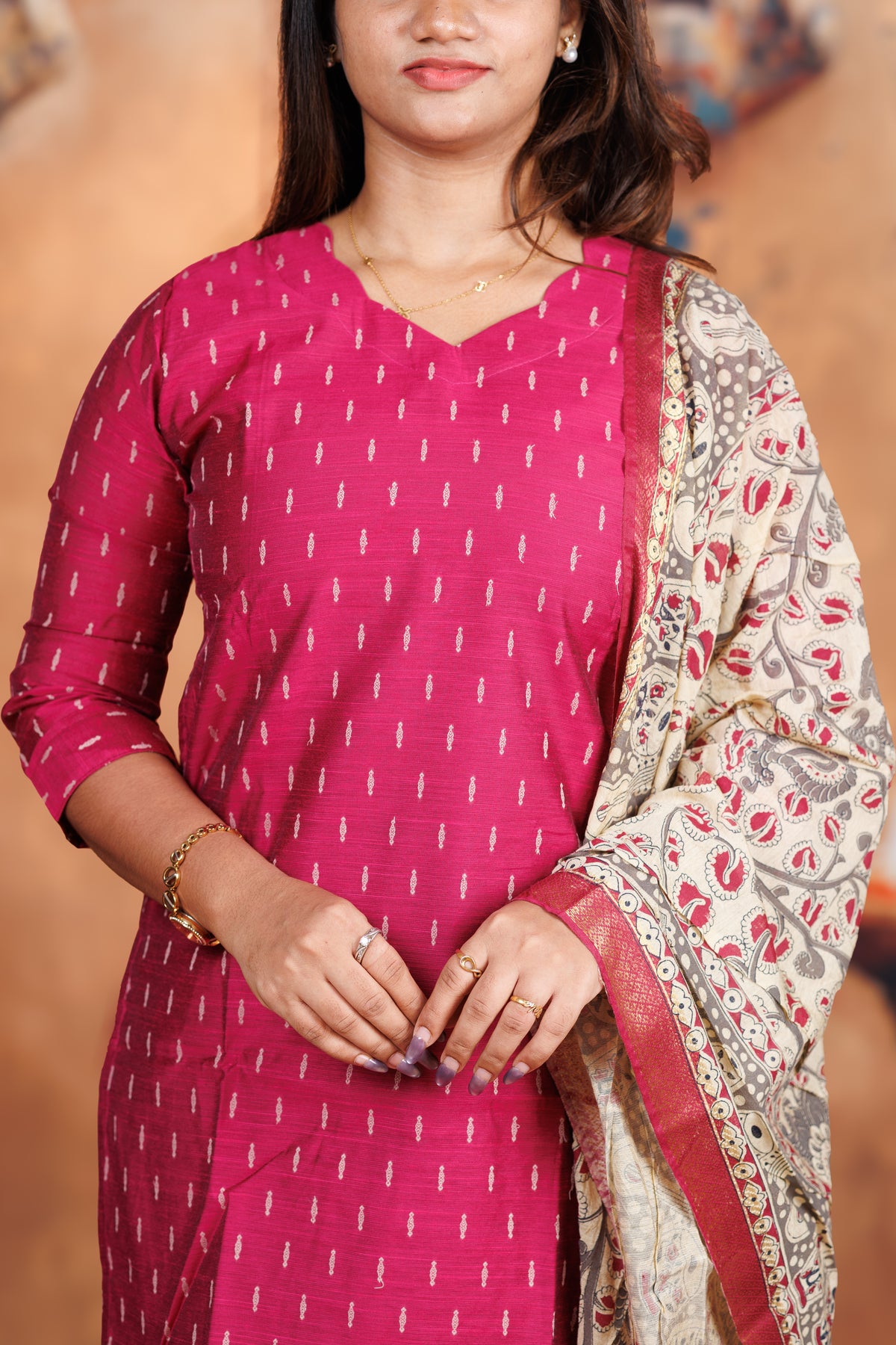 Raw Silk - Majenta