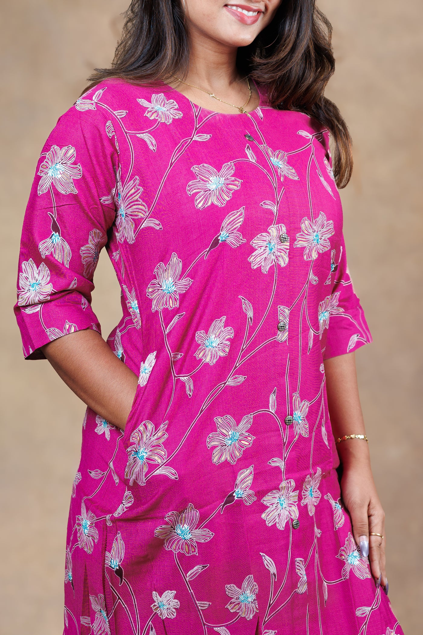 Rani Pink Floral Co-ords