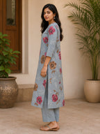 Bloom Grey Co-ord Set
