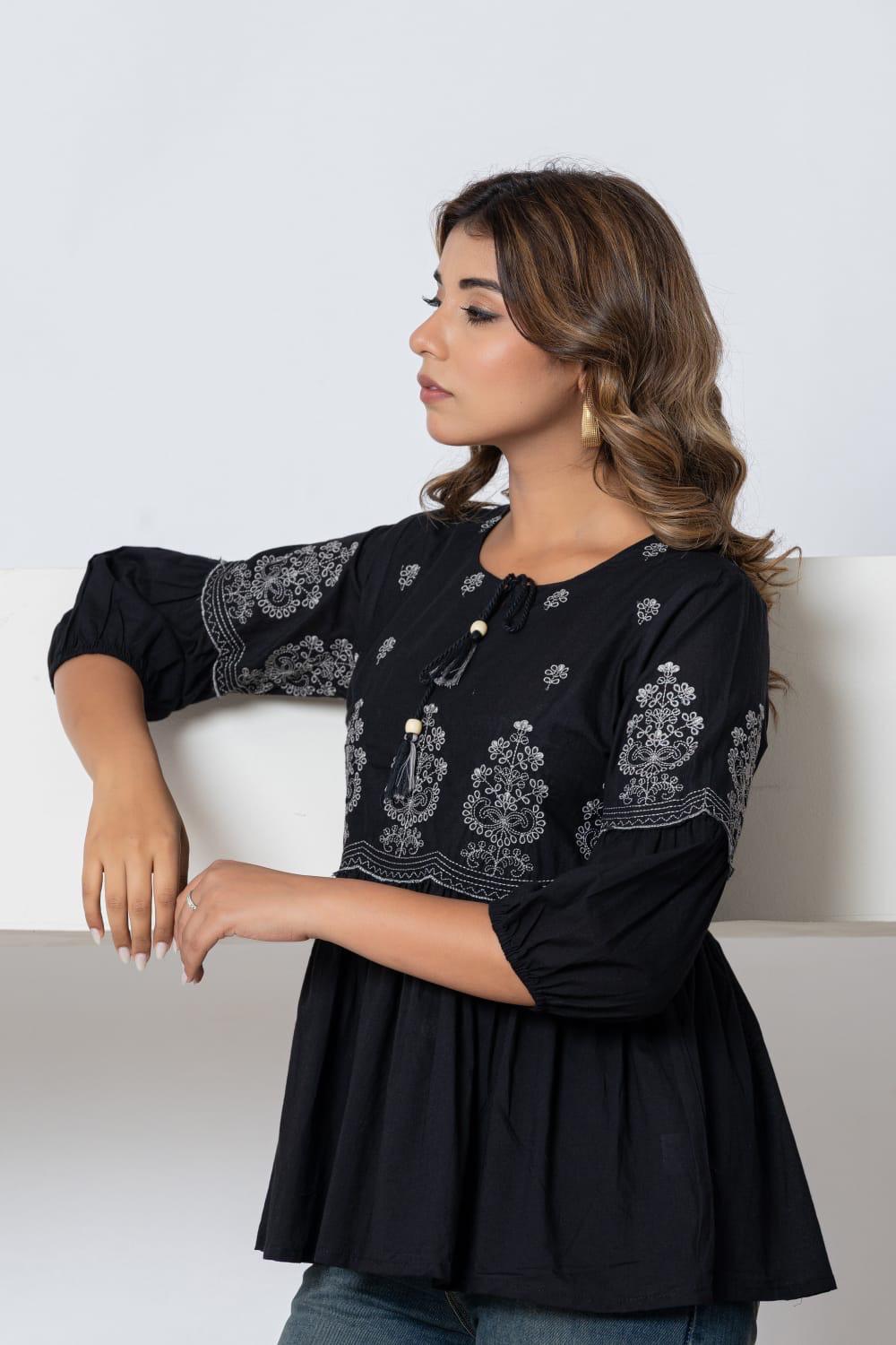 Frock-Style Short Kurti