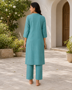 Aqua Bloom Co-Ord