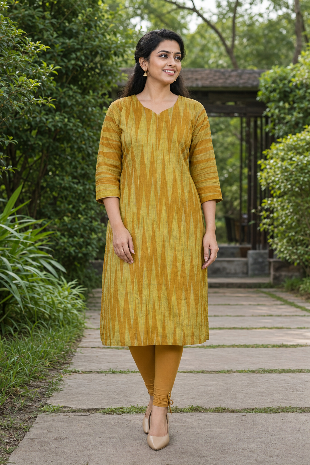 Everyday Kurti - Yellow
