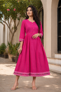 Flared Kurti - Rani
