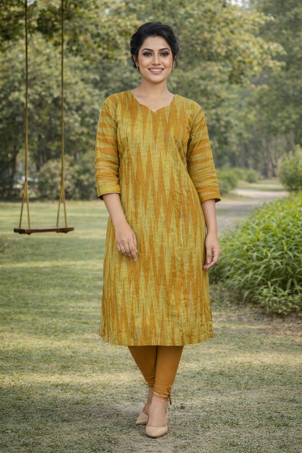 Everyday Kurti - Yellow