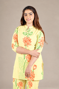 Pastel Yellow Co-Ord Set