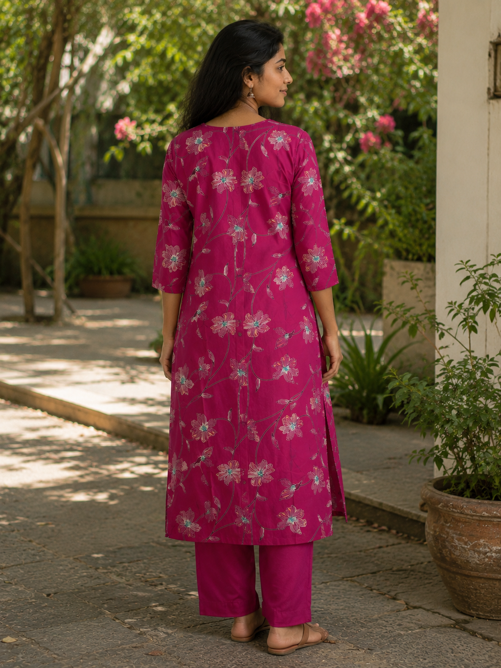 Rani Pink Floral Co-ords